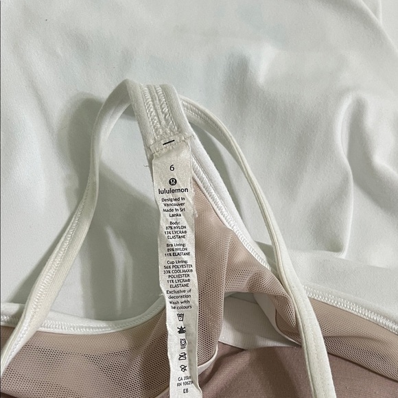 lululemon athletica Sleek White Tank Top - Picture 6 of 6